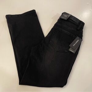 Kenneth Cole Womens Mid Rise Kick Flare Jeans